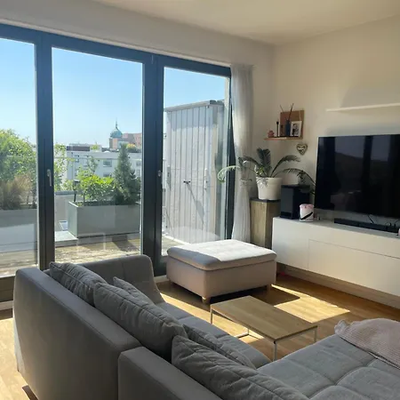 Ferienwohnung Tolles Penthouse In Berlin Mitte Exterior foto